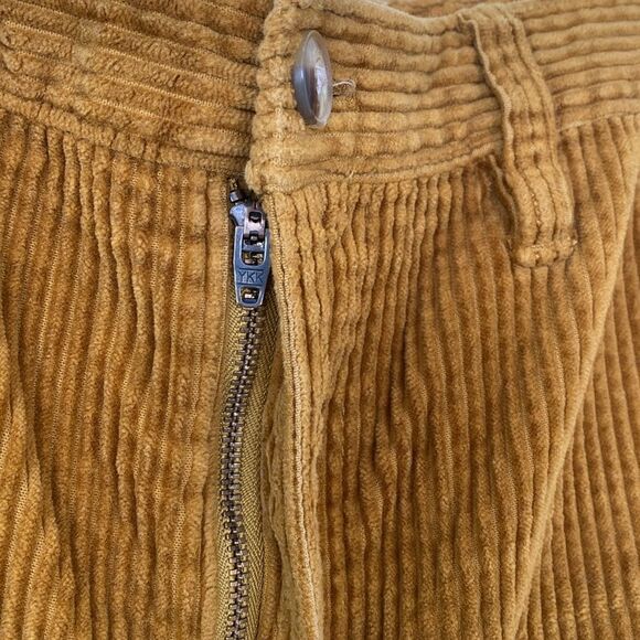 Madewell Brown Corduroy Pants Straight-Leg sz 30 Boho Casual - Picture 4 of 12